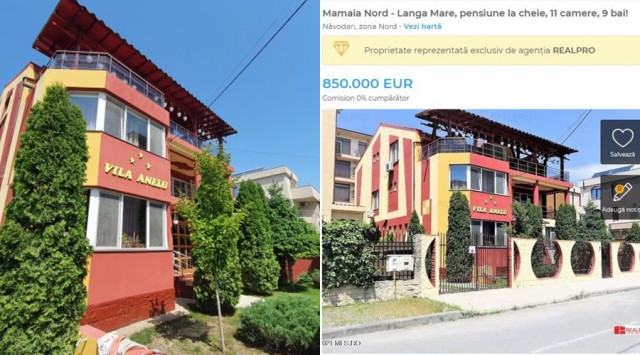O VILĂ din MAMAIA NORD se VINDE la preț de HOTEL EXCLUSIVIST
