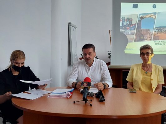 LUCRĂRILE la STAȚIA de SORTARE a DEȘEURILOR din OVIDIU, FINALIZATE. VIDEO!