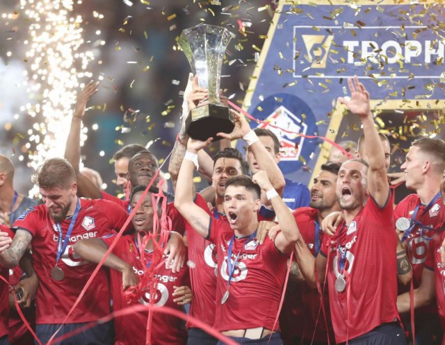 Fotbal: Lille a cucerit în premieră Trofeul Campionilor