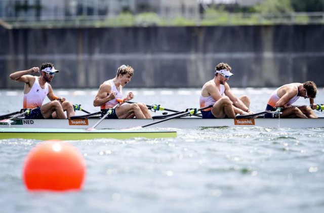 JO 2020 - Canotaj: Olanda, aur la patru vâsle masculin, cu nou record mondial