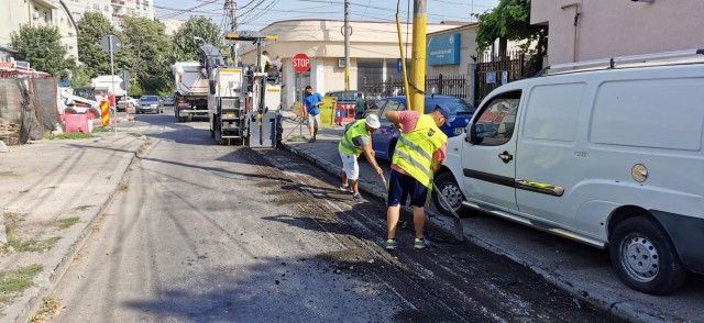 Atenție, șoferi! Se reabilitează carosabilul pe mai multe străzi din municipiul Constanța