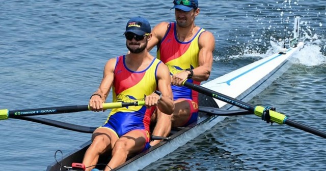 JO 2020 - Canotaj: România a cucerit argintul la dublu rame masculin