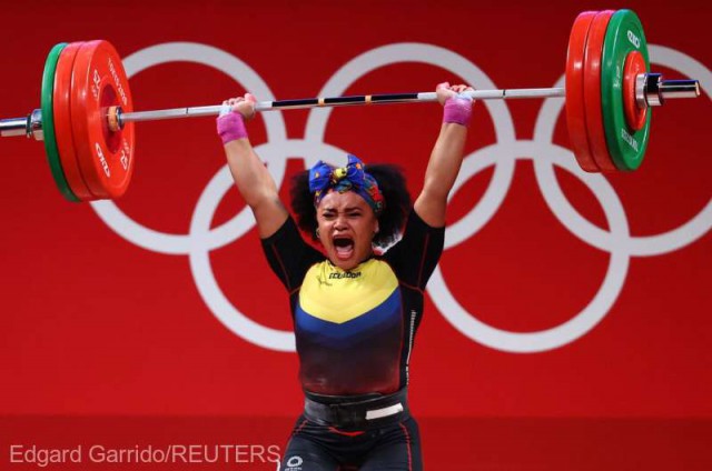 JO 2020 - Haltere: Neisi Patricia Dajomes, din Ecuador, a cucerit aurul la cat. 76 kg