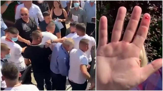 POLIȚIA și JANDARMII au intervenit la o ÎNCĂIERARE între LIBERALI. VIDEO