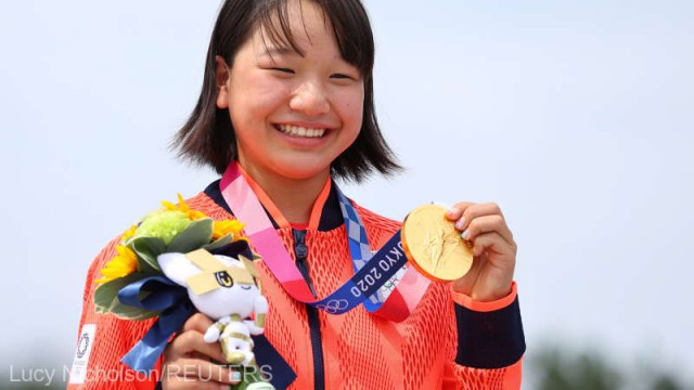 JO 2020 - Skateboard: Momiji Nishiya, 13 ani, prima campioană olimpică din istoria acestei discipline