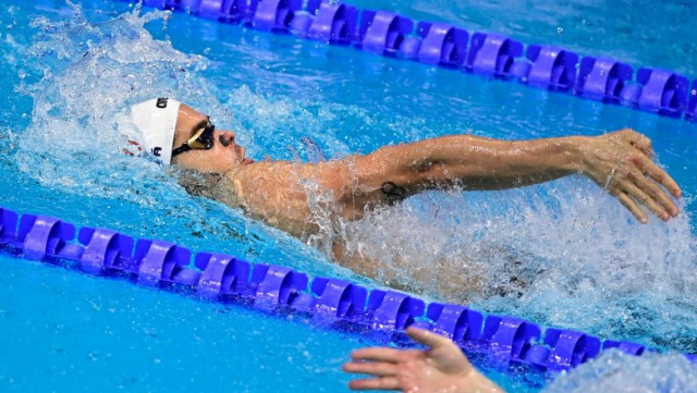 Robert Glință, medalie de bronz în proba de 100 m spate, la Campionatele Mondiale de la Abu Dhabi