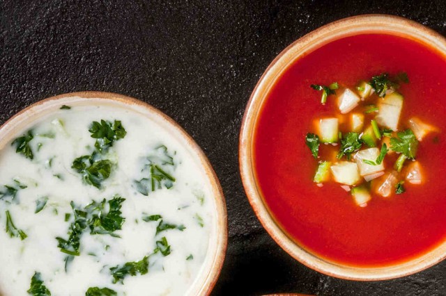 Gazpacho și tarator: rețete de supe reci de vară