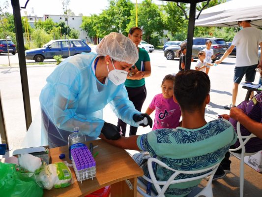 Testări gratuite pentru depistarea virusurilor hepatice B, C și pentru HIV în Campusul social Henri Coandă