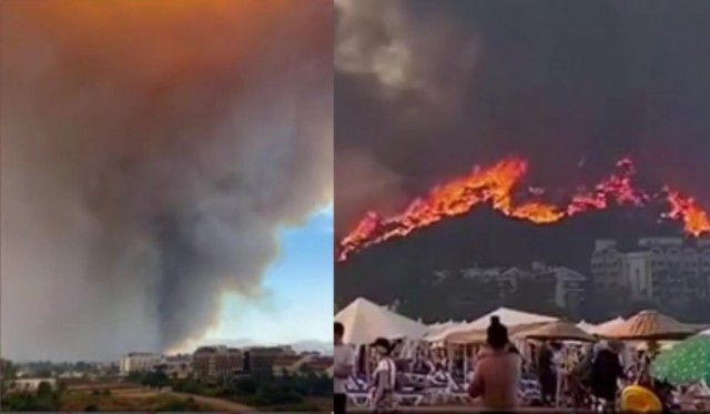 Vacanțele turiștilor din Turcia, ruinate de incendiile violente de vegetație