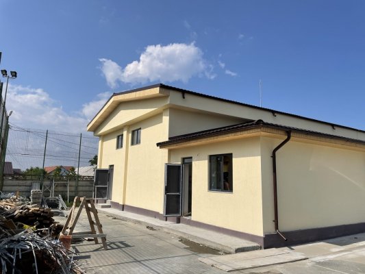 Construcția sălii de sport din Lumina se apropie de final