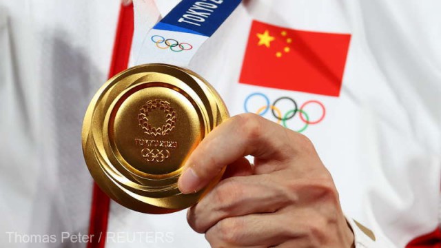 JO 2020: China în continuare lider în clasamentul pe medalii, România, pe locul 45