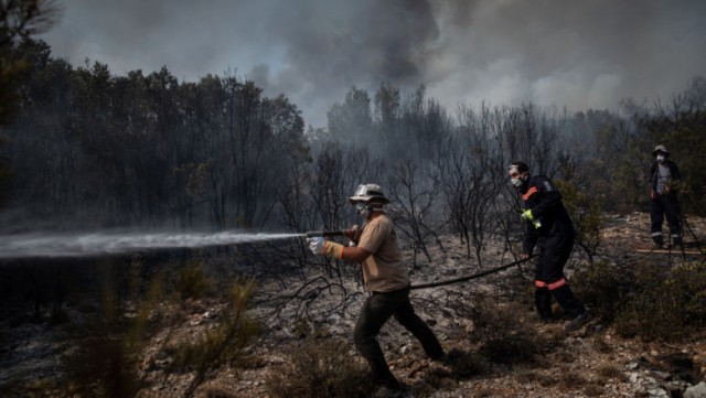 Turcia a redus la cinci incendiile încă active în două provincii