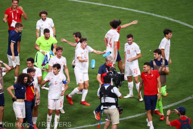 JO 2020 - Fotbal: Spania, în finala de la Tokyo