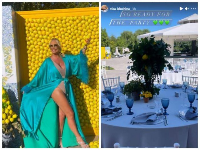Vica Blochina, petrecere fastuoasă de ziua ei de naștere. Blondina a împlinit 46 de ani