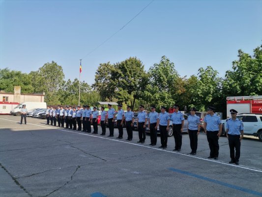Avansări în grad la ISU Tulcea