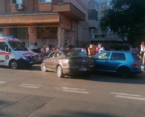 Accident rutier în municipiul Tulcea
