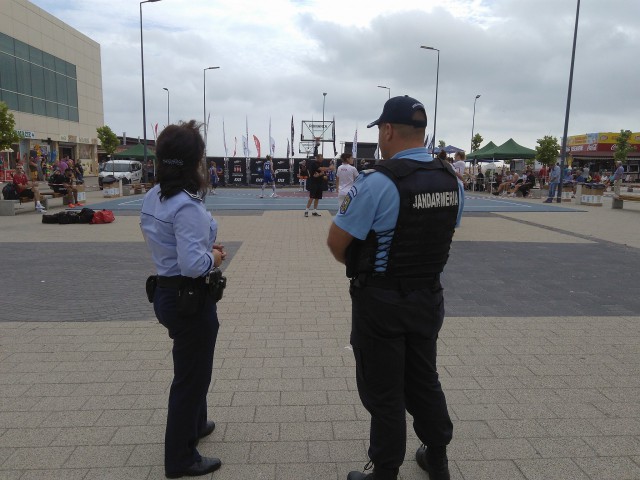 JANDARMII Grupării Mobile Constanța vor asigura ordinea la evenimentele sportive din MAMAIA