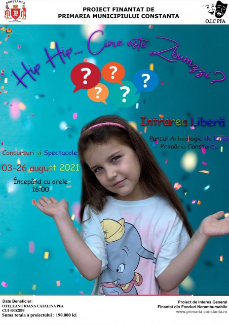 Aventura „Hip Hip ... Cine este Zbumzzi?” se apropie de final