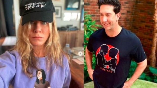 Jennifer Aniston se iubește cu David Schwimmer, colegul din Friends?