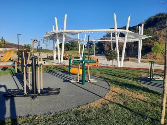 SPAȚIUL de AGREMENT pentru FITNESS de pe plaja Modern a fost INAUGURAT. VIDEO!