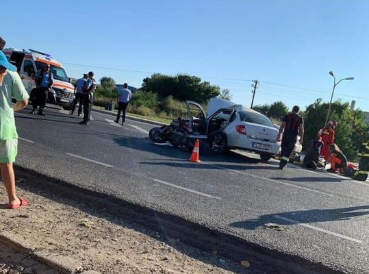 Accident rutier GRAV în Mangalia. O persoană a MURIT. VIDEO