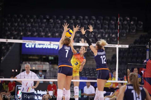 Volei feminin: România a pierdut şi meciul cu Olanda, la Campionatul European