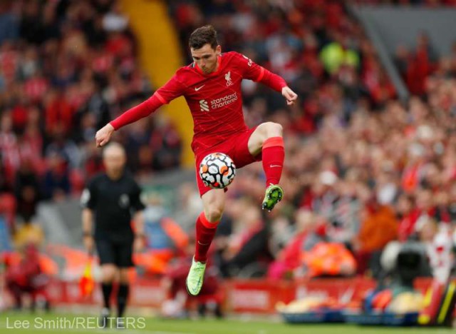 Fotbal: Fundaşul Andy Robertson şi-a prelungit contractul cu Liverpool
