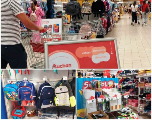 PREȚURI BOMBĂ la rechizitele școlare, în MAGAZINELE din CONSTANȚA! Video