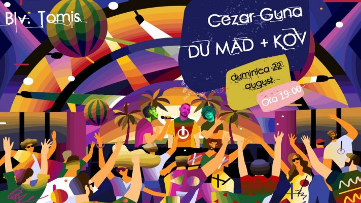 Un nou weekend cu muzică bună în centrul Constanței