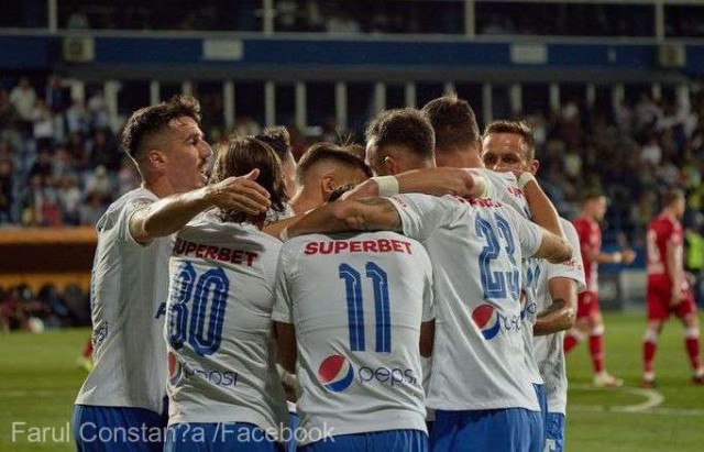 Fotbal - Liga I: Farul Constanţa - Dinamo 3-0