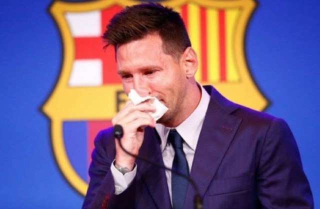 1 milion de dolari cerut pentru șervețelul folosit de Messi la despărțirea de Barcelona