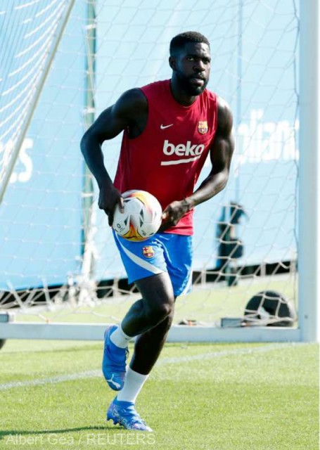 Fotbal: FC Barcelona i-ar putea rezilia unilateral contractul lui Samuel Umtiti