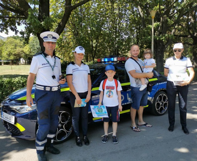 Siguranța celor mici, în atenția polițiștilor constănțeni! VIDEO
