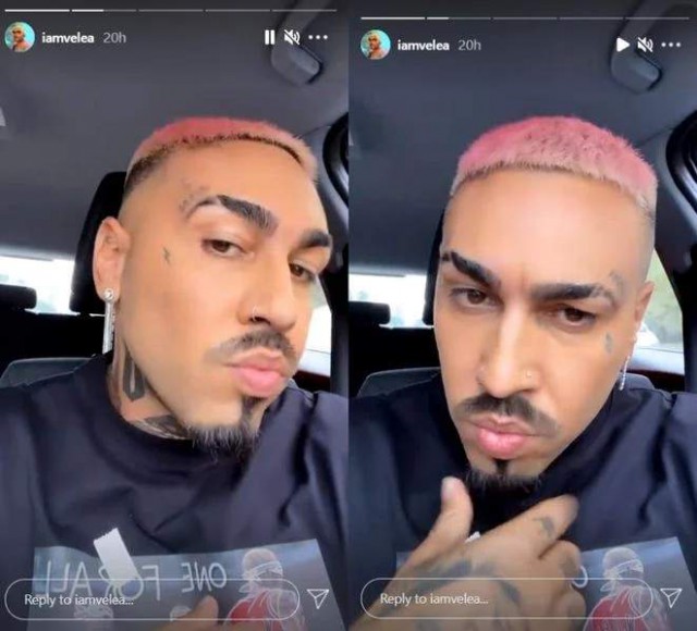 Alex Velea, schimbare radicală de look! Cum arată artistul după ce s-a făcut roz în cap