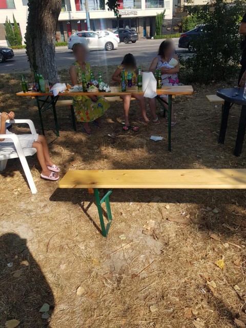 Petrecere de POMINĂ pe malul LACULUI SIUTGHIOL, STRICATĂ de POLIȚIȘTII LOCALI