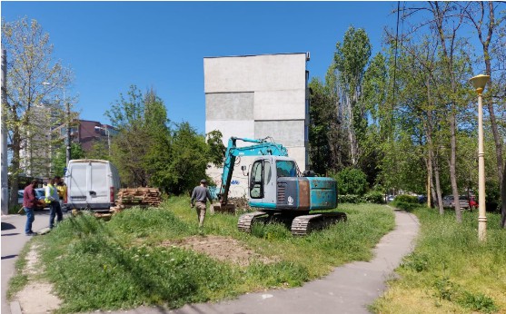 În locul SĂPĂTURILOR de pe CIȘMELEI, Primăria Constanța vrea o GRĂDINĂ PUBLICĂ În locul SĂPĂTURILOR de pe CIȘMELEI, Primăria Constanța vrea o GRĂDINĂ PUBLICĂ
