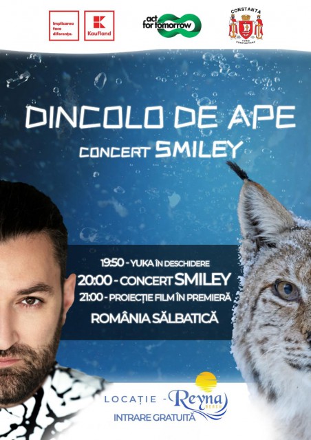 Constănțenii, invitați să ia parte, alături de Smiley, la un eveniment inedit pe malul mării