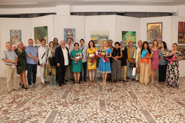 Vernisajul Taberei de Pictură „Lucian Grigorescu”, veselie și culoare transpusă pe pânză, la MEDGIDIA