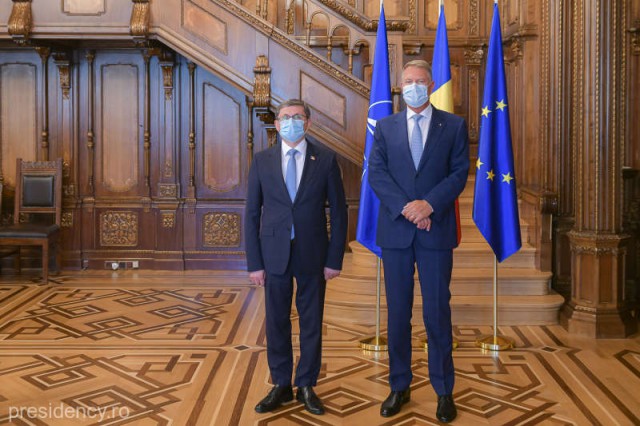 Parcursul european al R. Moldova, discutat de Iohannis cu preşedintele Parlamentului de la Chişinău