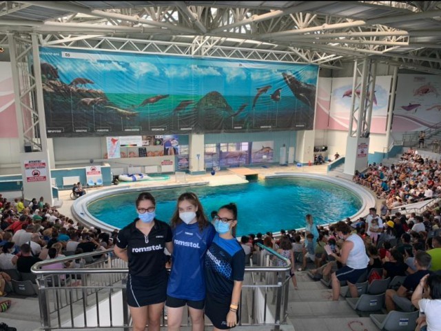 Campioanele Europei de la tenis de masă s-au relaxat la Delfinariu!