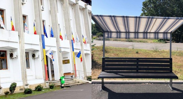 BĂNCILE stradale din Constanța vor avea PARASOLARE noi!