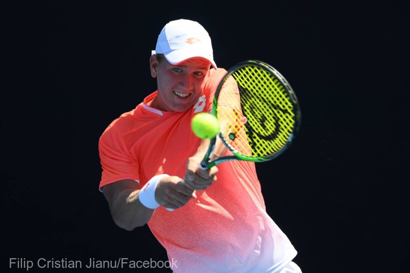 Tenis: Filip Jianu, calificat în optimile turneului challenger de la Kiev