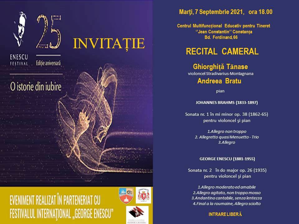 Eveniment de excepție la Centrul „Jean Constantin“ organizat de Primăria Constanța Eveniment de excepție la Centrul „Jean Constantin“ organizat de Primăria Constanța
