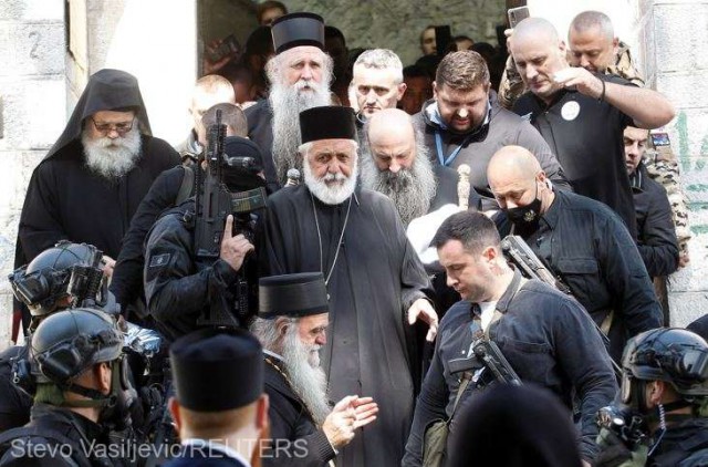 Noul şef al Bisericii Ortodoxe sârbe din Muntenegru a fost întronizat