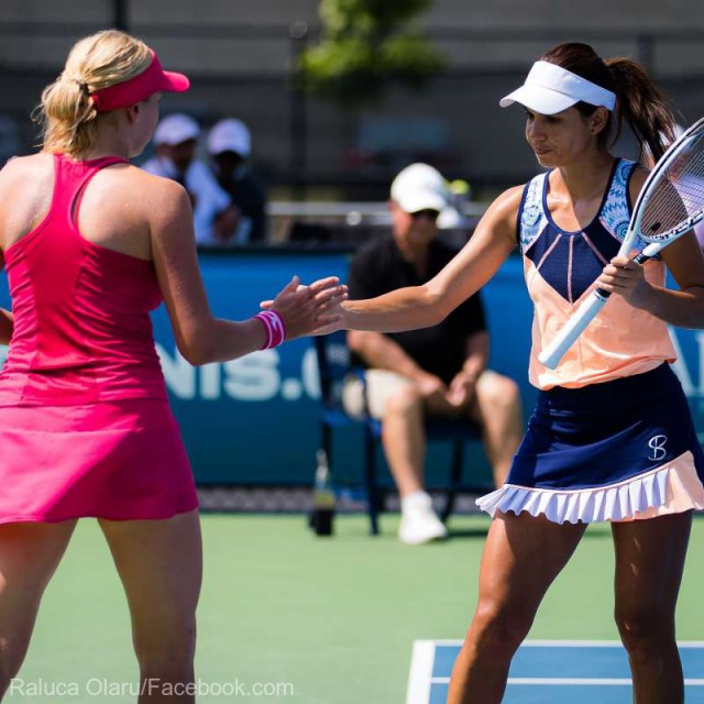 Tenis: Raluca Olaru şi Nadia Kicenok, calificate în optimile probei feminine de dublu la US Open