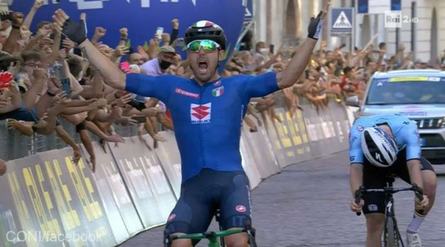 Ciclism: Italianul Sonny Colbrelli, medaliat cu aur la Campionatele Europene