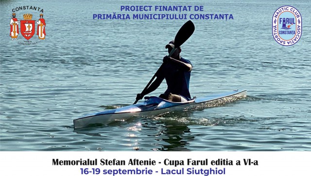 Cupa Farul la Kaiac-Canoe se va desfășura, pe Lacul Siutghiol, în perioada 16-19 septembrie