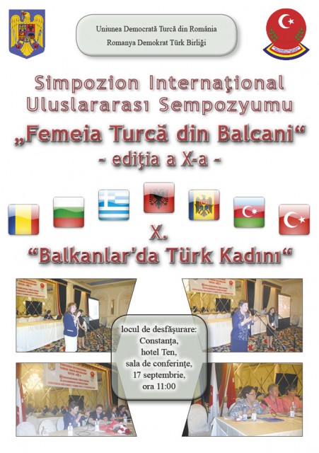 Simpozionul internaţional „Femeia Turcă din Balcani”, organizat la Constanța