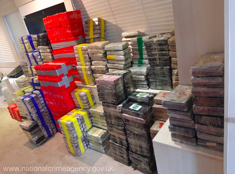 Marea Britanie: Mai mult de două tone de cocaină, confiscate de pe un iaht în largul Angliei
