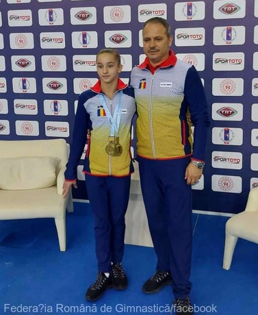 Gimnastică artistică: Maria Ceplinschi, victorii la bârnă şi sol, la Cupa Mondială de la Mersin